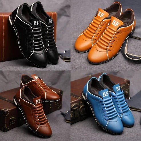 Filip | Casualowe Sneakersy Męskie z Ekoskóry - Pootivo