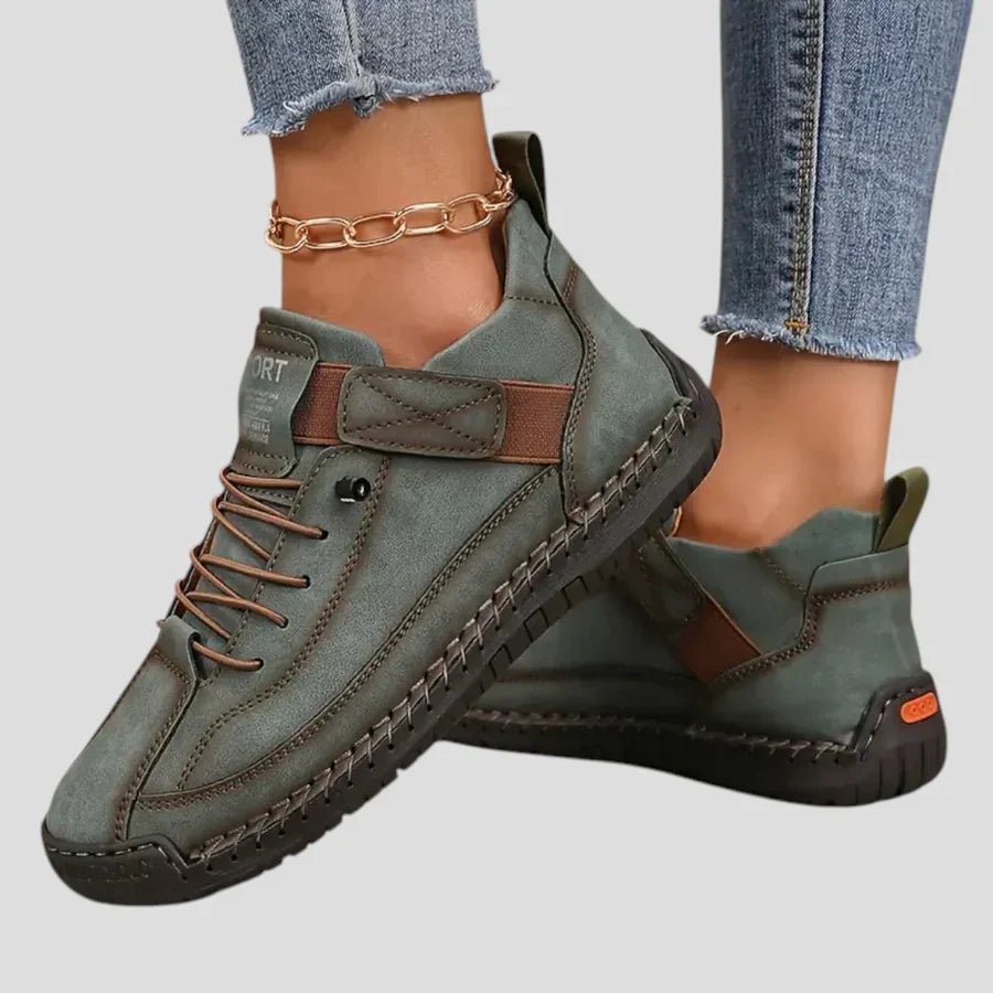 Sandira | Komfortowe Sznurowane Buty Casual - Pootivo
