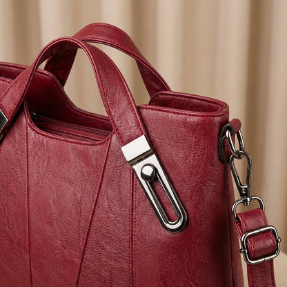 Małosława | Elegancka Pojemna Torebka z Dwiema Rączkami