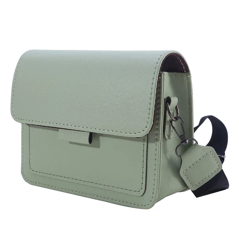 Margaux | Skórzana Torebka Crossbody z Szerokim Paskiem