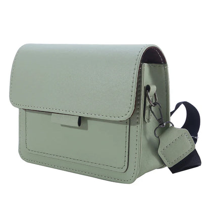 Margaux | Skórzana Torebka Crossbody z Szerokim Paskiem