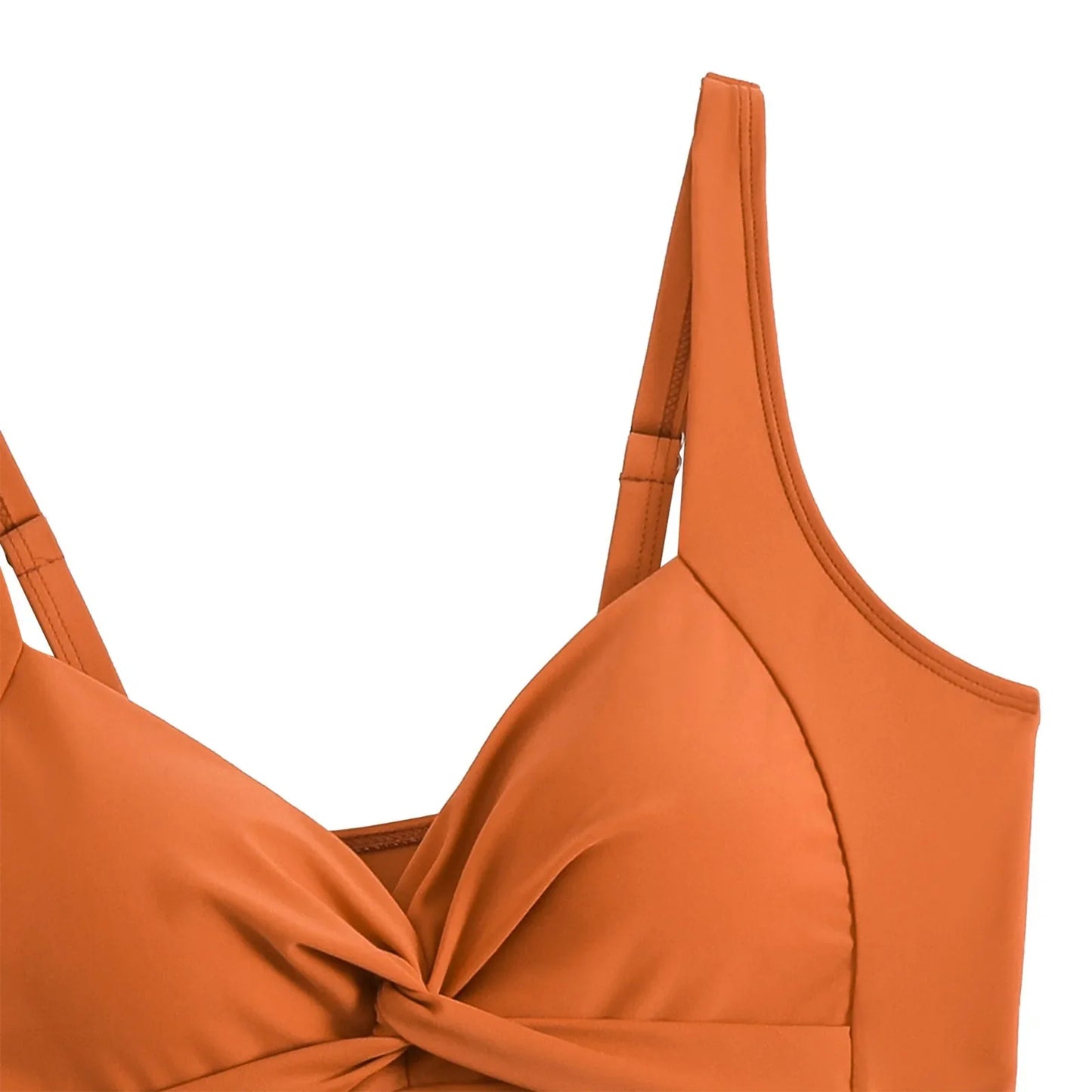 Juliette | Bikini z Wysokim Stanem i Marszczonym Dołem