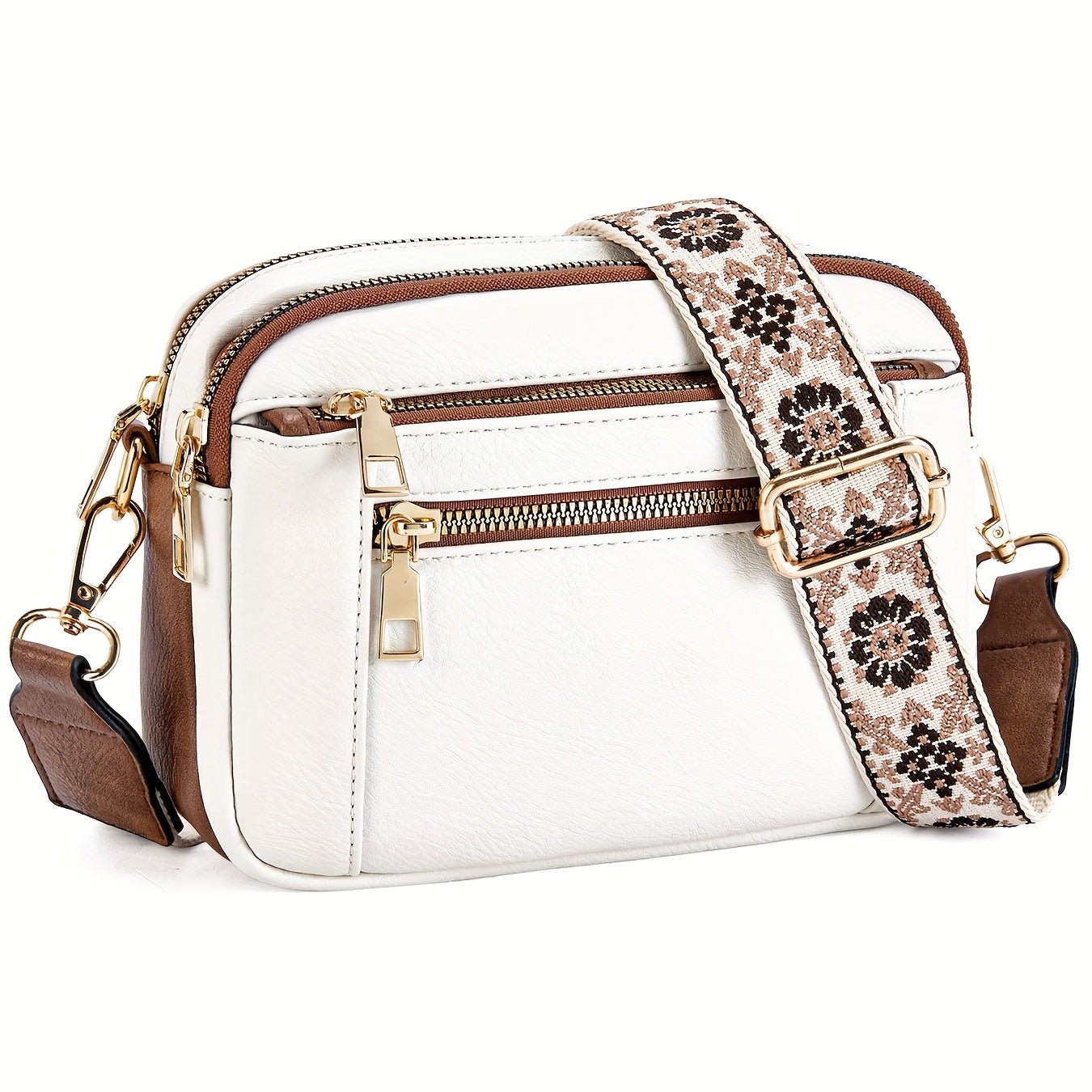 Ava | Skórzana Boho Torebka Crossbody - Pootivo