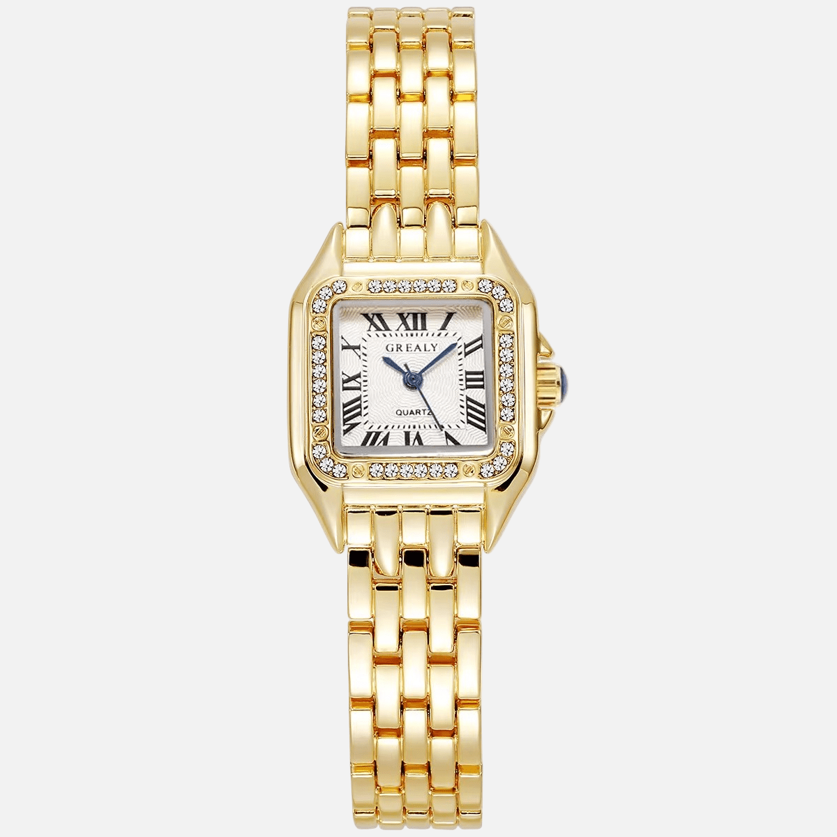 Celina | Kwadratowy Retro Zegarek Damski - Pootivo