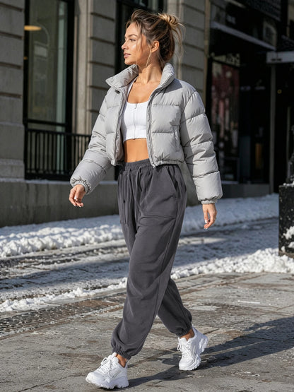 Luźne joggery damskie