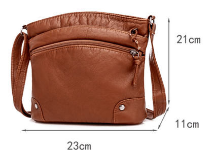 Halina | Smukła Vintage Torebka Crossbody - Pootivo