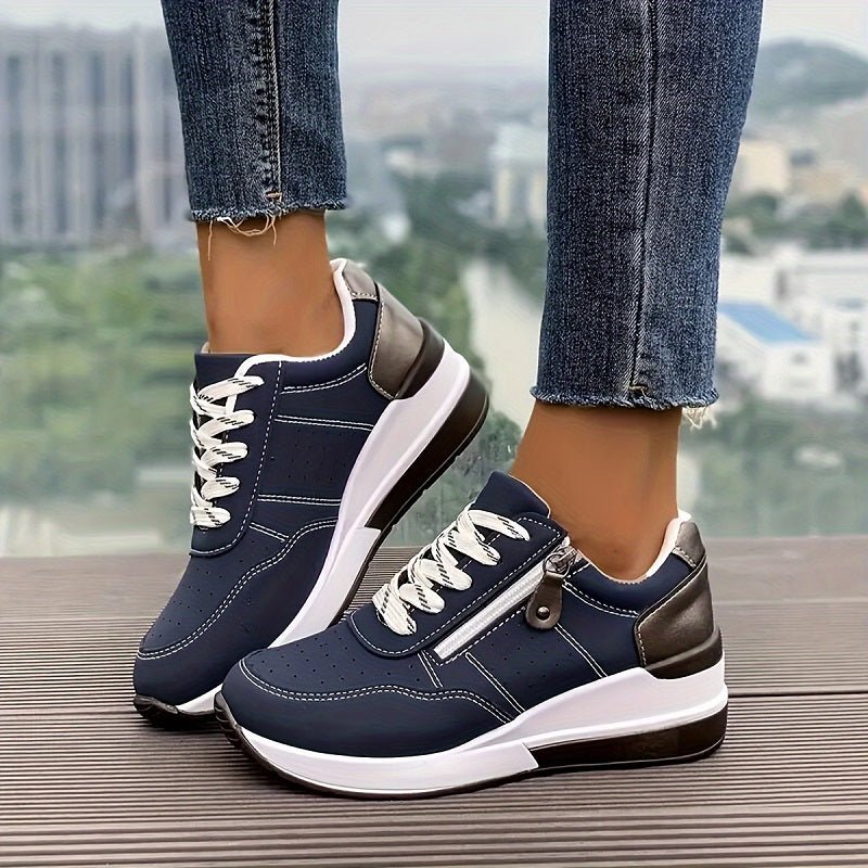 Madison | Perforowane Wygodne Sneakersy Na Co Dzień - Pootivo