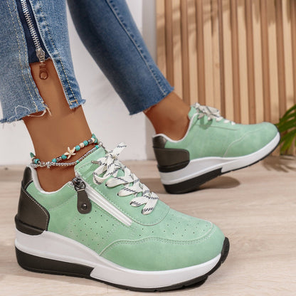 Madison | Perforowane Wygodne Sneakersy Na Co Dzień - Pootivo