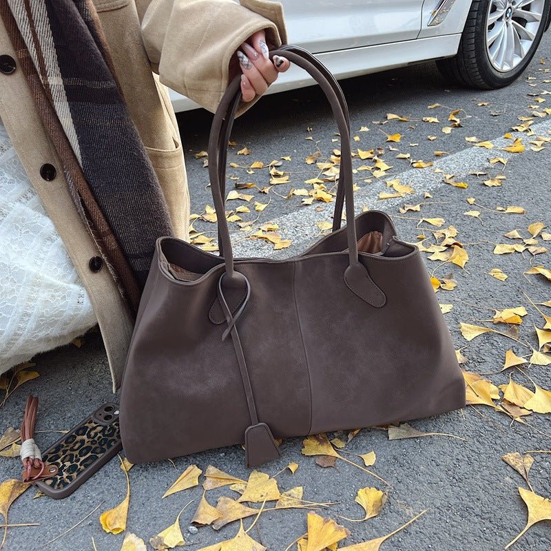 Madison | Pojemna Minimalistyczna Torebka Shopper - Pootivo