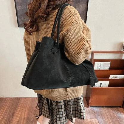 Madison | Pojemna Minimalistyczna Torebka Shopper - Pootivo
