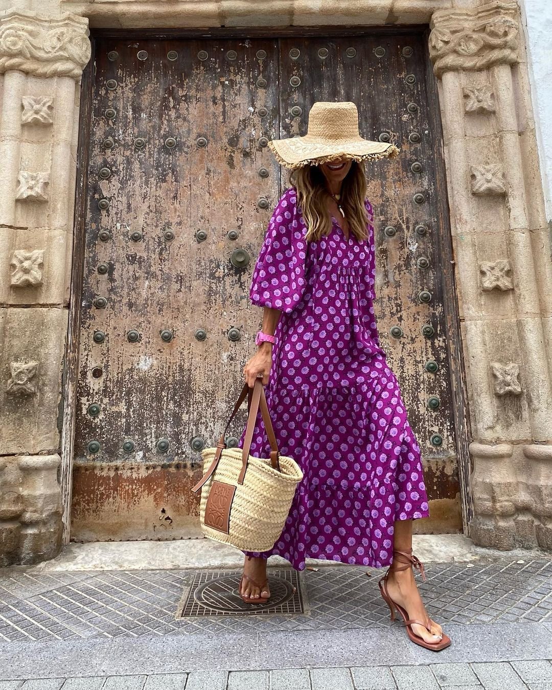 Mirova Sukienka Boho Maxi W Kwiaty – Długa Sukienka Letnia - Pootivo