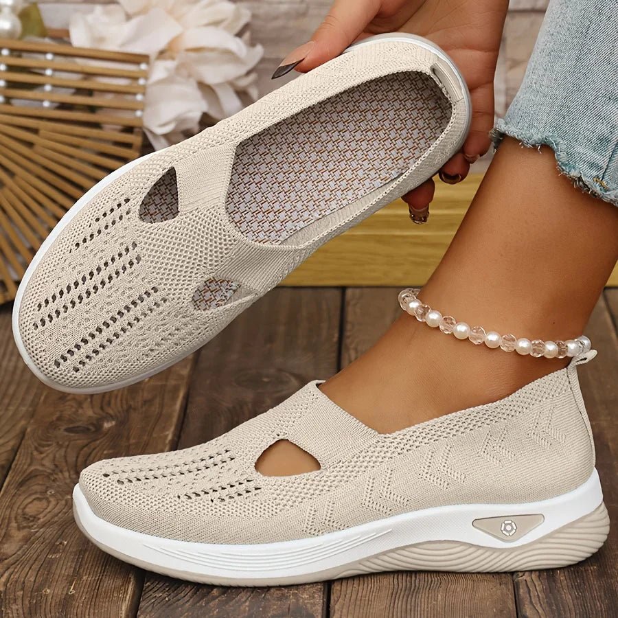 Nuvèa Buty Damskie Wsuwane z Amortyzacją – Wygodne Sneakersy Bez Sznurówek - Pootivo