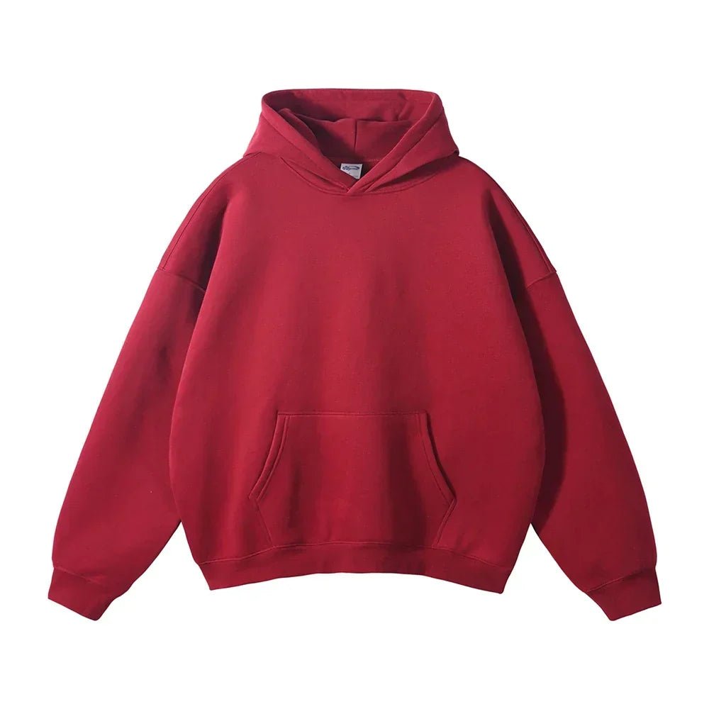 Radzimir | Gruba Zimowa Bluza z Kapturem Oversize - Pootivo