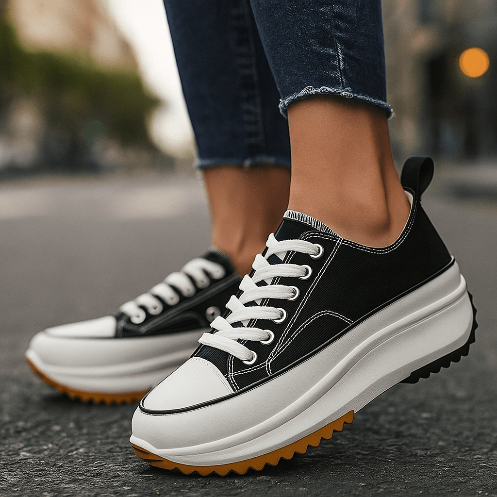 Reese | Miejskie Amortyzujące Sneakersy Na Platformie - Pootivo