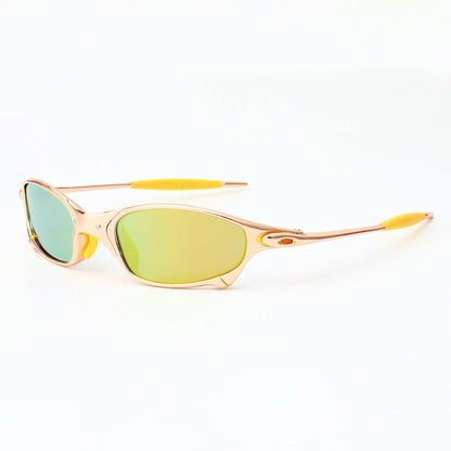 Rexèo Okulary Rowerowe Polaryzacyjne UV400 – Lekkie Sportowe Szkła Unisex - Pootivo