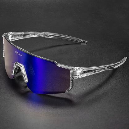 Rhett | Panoramiczne Sportowe Okulary Rowerowe UV400 - Pootivo