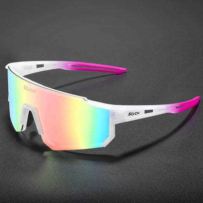 Rhett | Panoramiczne Sportowe Okulary Rowerowe UV400 - Pootivo