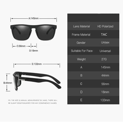 Riley | Lekkie Polaryzacyjne Okulary Przeciwsłoneczne UV400 - Pootivo