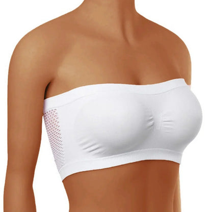 Iris | Bezszwowy Biustonosz Bandeau Sportowy