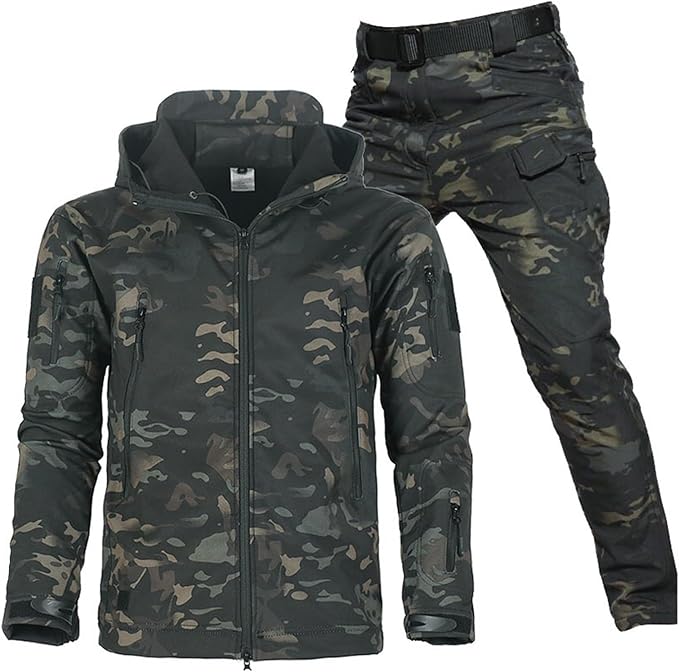 Wiktor | Ocieplany Wiatroodporny Komplet Softshell - Pootivo